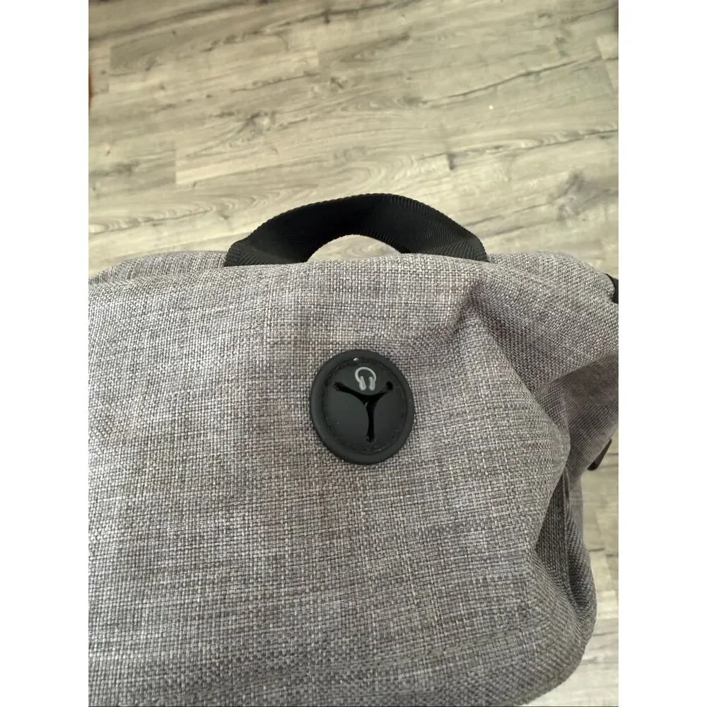 Vancropak Laptop Backpack Unisex Sz L Grey Heather Business Travel School Bag